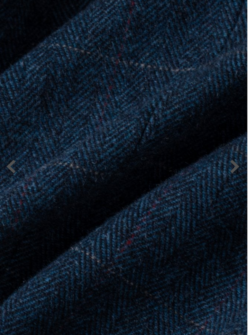 Cavani Carnegi Tweed Jacket Blue-6
